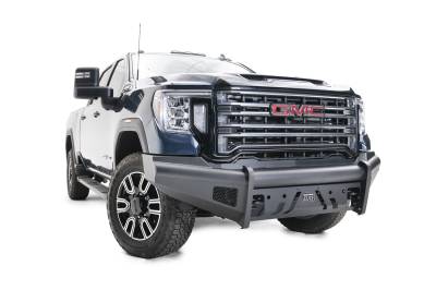 Fab Fours - Fab Fours GM20-Q5061-1 Black Steel Front Bumper - Image 2