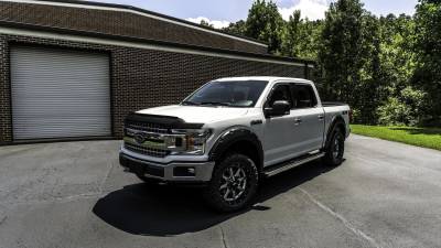 Auto Ventshade - Auto Ventshade 436096 Aeroskin II Hood Protector Textured Black - Image 3