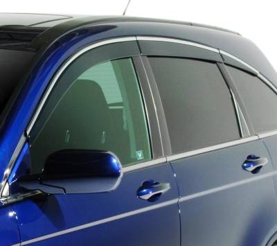 Auto Ventshade - Auto Ventshade 796001 Ventvisor Low Profile Deflector 6 pc. - Image 2