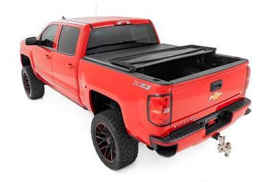 Rough Country - Rough Country 41214550A Soft Tri-Fold Tonneau Bed Cover - Image 3