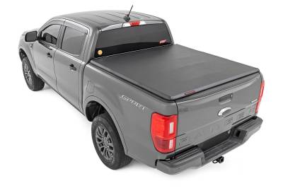 Rough Country - Rough Country 41219500A Soft Tri-Fold Tonneau Bed Cover - Image 2
