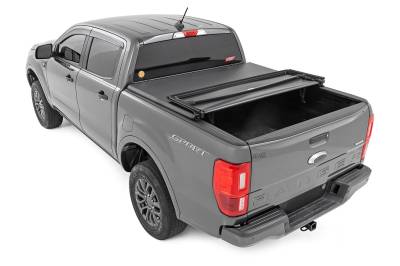 Rough Country - Rough Country 41219500A Soft Tri-Fold Tonneau Bed Cover - Image 3