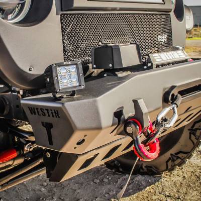 Westin - Westin 59-80065 WJ2 Stubby Front Bumper w/Bull Bar - Image 11