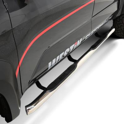 Westin - Westin 23-2780 E-Series 3 Round Nerf Step Bars - Image 6