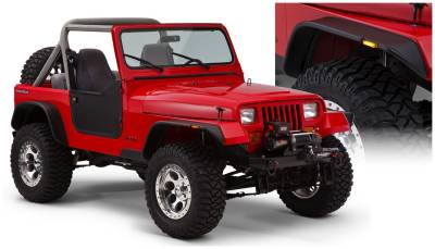 Bushwacker 10924-07 Flat Style Fender Flares