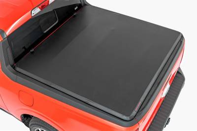 Rough Country 41534600A Soft Tri-Fold Tonneau Bed Cover