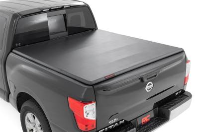 Rough Country 41816555A Soft Tri-Fold Tonneau Bed Cover