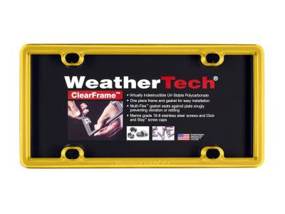 WeatherTech 8ALPCF17 ClearFrame License Plate Frame