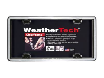 WeatherTech 63027 ClearFrame License Plate Frame