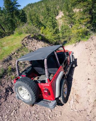 Bestop - Bestop 52531-11 Header Extended Safari Style Bikini Top - Image 5