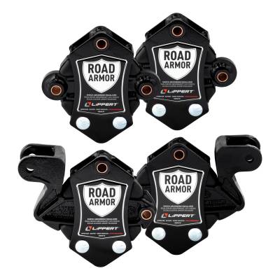 CURT - CURT 2024115710 Road Armor Shock-Absorbing Trailer Equalizer Triple Axle Kit - Image 3