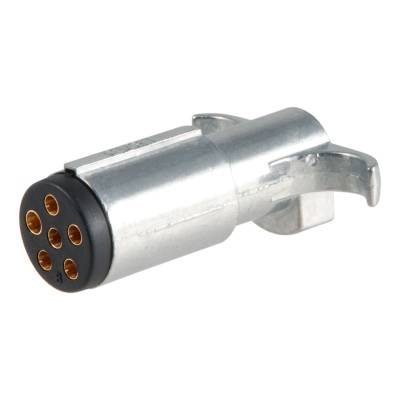 CURT - CURT 58081 6-Way Round Connector Plug - Image 2
