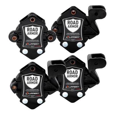 CURT - CURT 2024115697 Road Armor Shock-Absorbing Trailer Equalizer Triple Axle Kit - Image 3