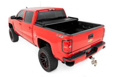 Rough Country - Rough Country 41214550A Soft Tri-Fold Tonneau Bed Cover - Image 4