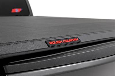 Rough Country - Rough Country 41219500A Soft Tri-Fold Tonneau Bed Cover - Image 6