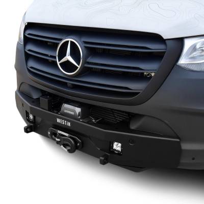 Westin - Westin 58-311295 Pro-Series Mid Width Front Bumper - Image 11