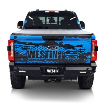 Westin - Westin 58-421275 Pro-Series Rear Bumper - Image 7