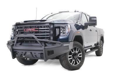 Fab Fours - Fab Fours GM20-Q5062-1 Black Steel Front Bumper - Image 3