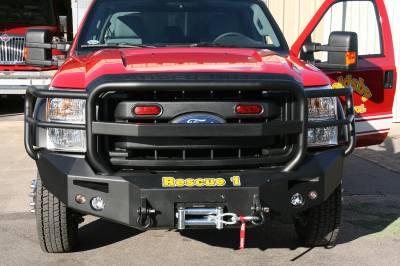 Fab Fours - Fab Fours FS11-A2650-1 Premium Heavy Duty Winch Front Bumper - Image 3