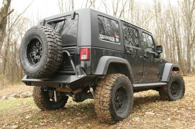 Fab Fours - Fab Fours JP-Y1251T-B Spare Tire Carrier - Image 3