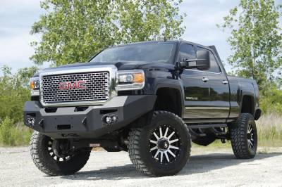 Fab Fours - Fab Fours GM14-A3151-1 Premium Heavy Duty Winch Front Bumper - Image 2