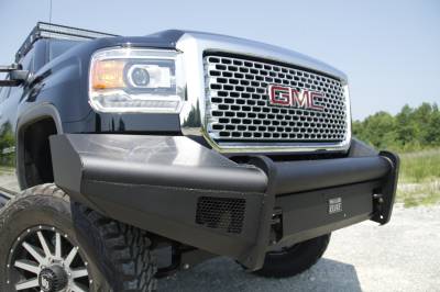 Fab Fours - Fab Fours GM14-Q3161-1 Elite Front Ranch Bumper - Image 4