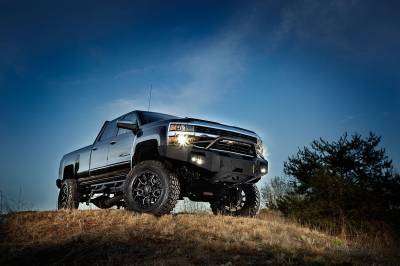 Fab Fours - Fab Fours CH05-A1352-B Premium Heavy Duty Winch Front Bumper - Image 4