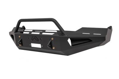 Fab Fours - Fab Fours DR13-RS2462-1 Red Steel Front Bumper - Image 3