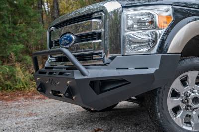 Fab Fours - Fab Fours FS11-RS2562-1 Red Steel Front Bumper - Image 3