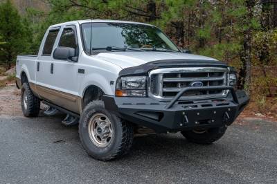 Fab Fours - Fab Fours FS99-RS1662-1 Red Steel Front Bumper - Image 2