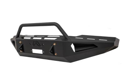 Fab Fours - Fab Fours TT07-RS1862-1 Red Steel Front Bumper - Image 3