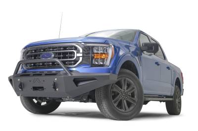 Fab Fours - Fab Fours FF21-RS5162-1 Red Steel Front Bumper - Image 3