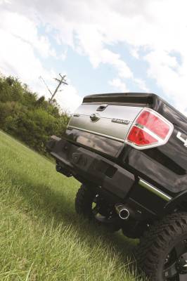 Fab Fours - Fab Fours FF09-W1750-B Heavy Duty Rear Bumper - Image 2