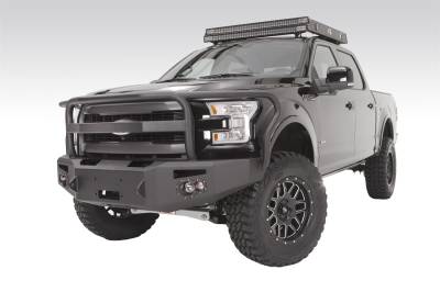 Fab Fours - Fab Fours FF15-H3250-1 Premium Heavy Duty Winch Front Bumper - Image 3