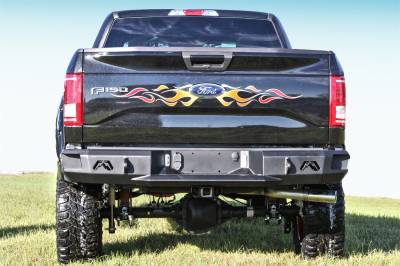 Fab Fours - Fab Fours FF15-W3250-B Heavy Duty Rear Bumper - Image 3