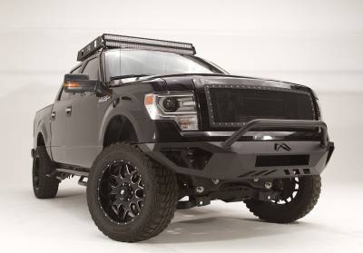 Fab Fours - Fab Fours FF09-D1952-B Vengeance Front Bumper - Image 5