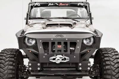 Fab Fours - Fab Fours GR1000-B Grumper Grill/Front Bumper - Image 3