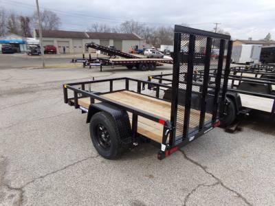 2026 Sure-Trac 5x8 Tube Top Utility Trailer 3K