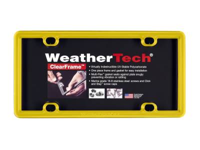 WeatherTech 8ALPCF14 ClearFrame License Plate Frame