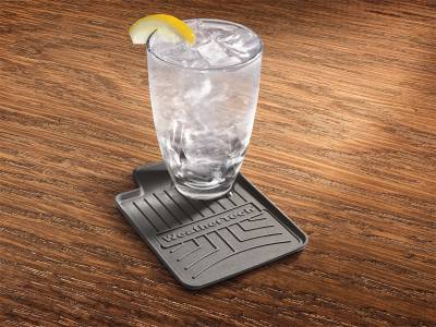 WeatherTech - WeatherTech 8A4SQCSTGR WeatherTech Drink Coasters - Image 2