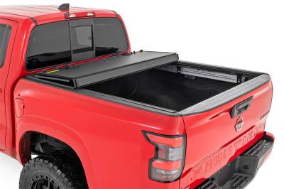 Rough Country - Rough Country 49520551A Hard Tri-Fold Tonneau Bed Cover - Image 2