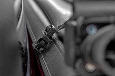 Rough Country - Rough Country 41620500A Soft Tri-Fold Tonneau Bed Cover - Image 5