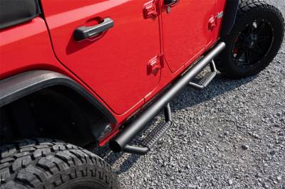 Rough Country - Rough Country 90764B Wheel To Wheel Nerf Step Bar - Image 5