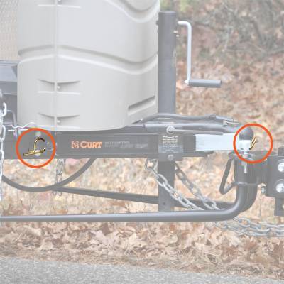 CURT - CURT 19289 Replacement Sway Control Clips - Image 2