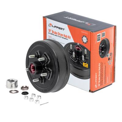 CURT 2024114172 Brake Drum Hub Complete Kit