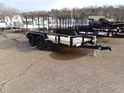 2026 Sure-Trac 6x12 Tube Top Utility Trailer 7K