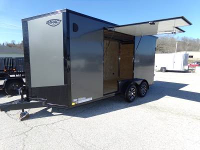 2026 Impact 7x16 Tremor Cargo Trailer 7K