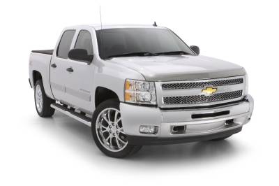 Auto Ventshade - Auto Ventshade 622138 Aeroskin Chrome Hood Protector - Image 2