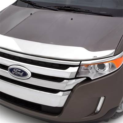 Auto Ventshade - Auto Ventshade 622138 Aeroskin Chrome Hood Protector - Image 3
