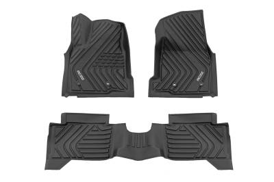 Rough Country FF-71224 Flex-Fit Floor Mats